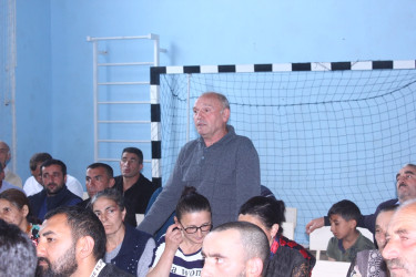 Tovuz Rayon İcra Hakimiyyətinin başçısı Qaradaş kəndində səyyar qəbul keçirib