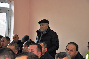 RİH başçısının Yanıqlı kəndində növbəti səyyar qəbulu keçirilib