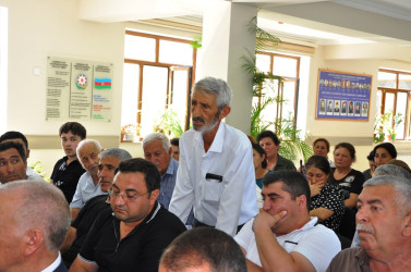 RİH başçısının Bozalqanlı kəndində səyyar qəbul-görüşü keçirilib