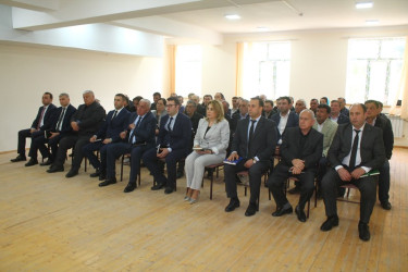 RİH başçısının Qəribli kəndində səyyar qəbulu keçirilib