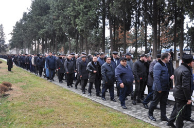 Tovuzda 20 Yanvar faciəsinin 35-ci ildönümü ilə əlaqədar şəhidlərimizin əziz xatirəsi anılmışdır   