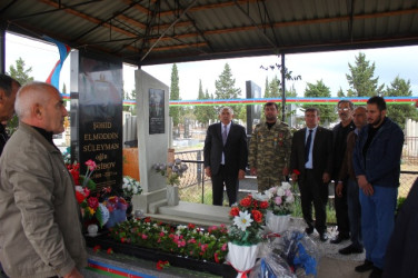 Tovuzda  27 Sentyabr “Anım Günü” münasibətilə Vətən uğrunda can verən qəhrəmanların məzarlarının ziyarəti bu gündə davam edib