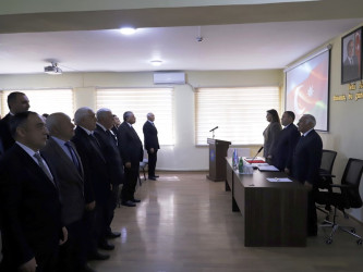 Tovuzda Ümummilli Lider Heydər Əliyevin anadan olmasının 103-cü ildönümünə həsr olunmuş konfrans keçirilib