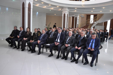 Tovuzda 31 Mart Azərbaycanlıların Soyqırımı günü ilə əlaqədar “Tarixin izi ilə” mövzusunda elmi-praktiki konfrans keçirilib