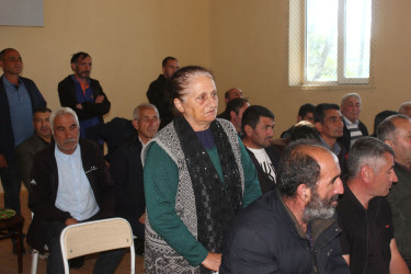 RİH başçısı rayonun ucqar dağ kəndi Sarıtalada səyyar vətəndaş qəbulu keçirib