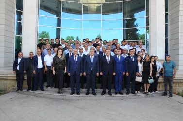 Tovuzda “Su təsərrüfatı və meliorasiya işçiləri günü” qeyd edilib