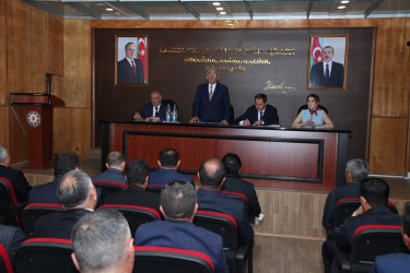Tovuz Rayon İcra Hakimiyyəti başçısı yanında Şura iclası keçirildi
