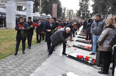 Tovuzda 20 Yanvar faciəsinin 35-ci ildönümü ilə əlaqədar şəhidlərimizin əziz xatirəsi anılmışdır   