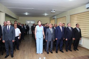 Tovuzda Yeni Azərbaycan Partiyası Tovuz rayon təşkilatının yaradılmasının 33 illiyi qeyd olunub