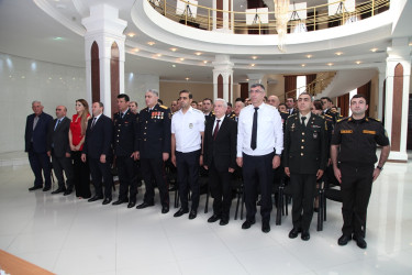 Tovuzda Azərbaycan Polisinin yaranmasının 108-ci ildönümü münasibətilə tədbir keçirilib