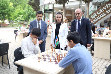 Tovuzda "Konstitusiya və Suverenlik İli" çərçivəsində Ümummilli Lider Heydər Əliyevin 102-ci ildönümünə həsr olunmuş şahmat turniri keçirilib