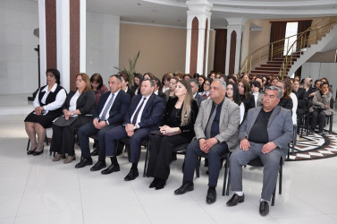 Tovuzda Heydər Əliyevin anadan olmasının 103-cü ildönümünə həsr olunmuş silsilə tədbirlər davam etdirilir.
