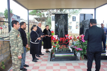 Tovuzda 27 sentyabr-Anım Günü ərəfəsində Şəhidlərə ehtiram ziyarəti davam edir