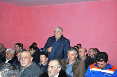 RİH başçısının Çatax kəndində səyyar qəbul-görüşü keçirilib