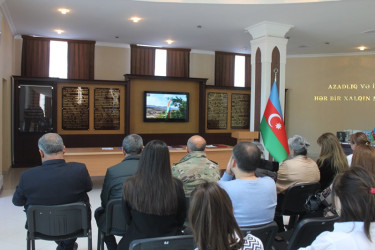 Tovuzda “Zəfər Səlnaməsinin Şanlı 44 günü” mövzusunda tədbir keçirilib