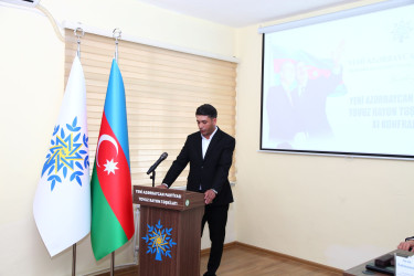 Yeni Azərbaycan Partiyası Tovuz rayon təşkilatının XI konfransı keçirilib