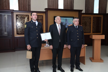 Tovuzda Azərbaycan Polisinin yaranmasının 108-ci ildönümü münasibətilə tədbir keçirilib
