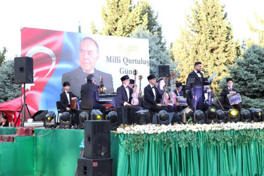 Tovuzda 15 İyun Milli Qurtuluş Gününə həsr olunmuş bayram konserti keçirilib