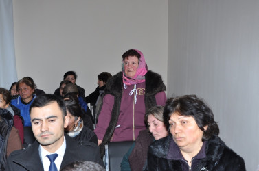 Rayon İcra Hakimiyyətinin başçısı Məmməd Məmmədov Azaflı kəndində səyyar qəbul keçirib