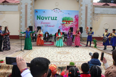 Tovuzda Novruz bayramı münasibətilə ümumrayon şənliyi keçirilib