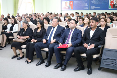 Tovuzda “27 Sentyabr – Anım Günü”nə həsr olunmuş tədbir keçirilib