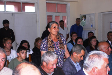 RİH başçısının Ağdam kəndində  səyyar qəbulu keçirilib