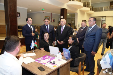 Tovuzda əmək yarmarkası keçirilib