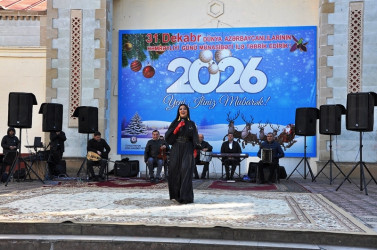 Tovuzda 31 dekabr - Dünya Azərbaycanlılarının Həmrəyliyi günü və Yeni il münasibətilə bayram konserti keçirilib.  