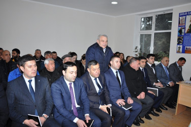 Tovuz Rayon İcra Hakimiyyəti başçısı Əsrik Cırdaxan kəndində səyyar qəbul keçirib