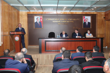 Tovuz Rayon İcra Hakimiyyəti başçısı yanında Şura iclası keçirildi