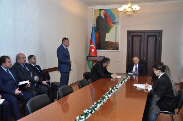 Tovuz Rayon İcra Hakimiyyətində aparat iclası keçirilib