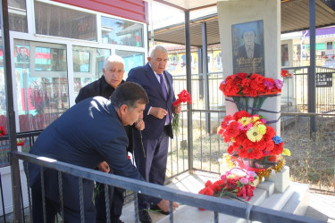 Tovuzda “27 Sentyabr – Anım Günü” ərəfəsində qəhrəman şəhidlərimizin xatirəsi böyük ehtiram və qürurla yad olunur