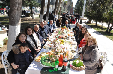 Tovuzda Novruz bayramı təntənə ilə qeyd edilib