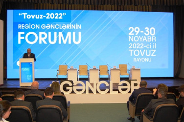 “Tovuz – 2022” Region Gənclərinin Forumu keçirilib