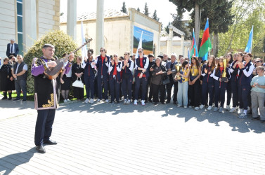 Tovuzda qadınlardan ibarət “Turan” voleybol klubunun Azərbaycan çempionluğu münasibətilə qarşılanma mərasimi keçirilib
