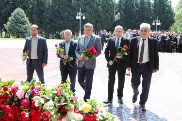 Tovuzda Ulu Öndər Heydər Əliyevin anadan olmasının 103-cü ildönümü qeyd olunub