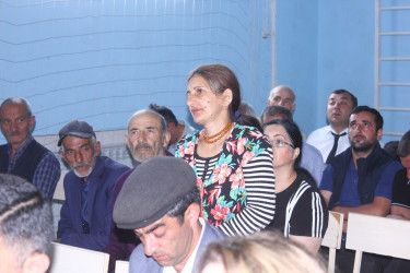 Tovuz Rayon İcra Hakimiyyətinin başçısı Qaradaş kəndində səyyar qəbul keçirib