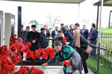 Tovuzda Aprel şəhidi Mirsalam Cəfərovun anım mərasimi keçirilib