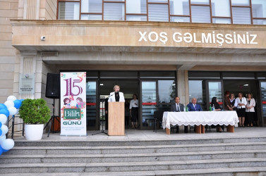 Tovuzda 15 sentyabr “Bilik Günü” qeyd edilib