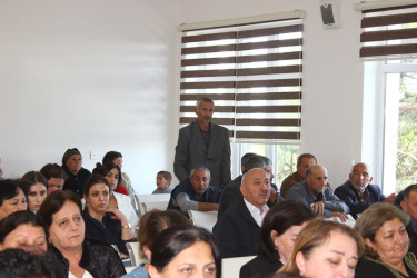 RİH başçısının Aşağı Quşçu kəndində səyyar qəbul-görüşü keçirilib