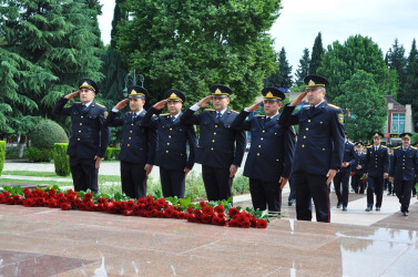 Tovuzda Azərbaycan Polisinin yaranmasının 107-ci ildönümü münasibətilə tədbir keçirilib