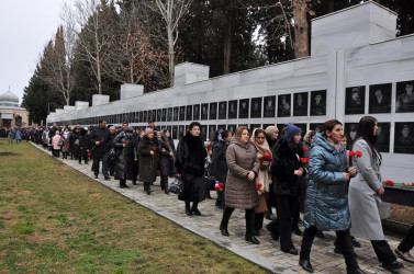 Tovuzda 20 Yanvar faciəsinin 35-ci ildönümü ilə əlaqədar şəhidlərimizin əziz xatirəsi anılmışdır   