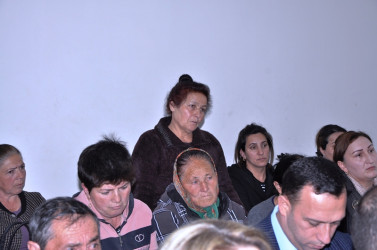 RİH başçısının Koxanəbi kəndində səyyar qəbul-görüşü keçirilib