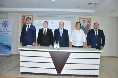 Tovuzda “Konstitusiya və Suverenlik İli”çərçivəsində “8 Noyabr Zəfər Günü”nə  həsr olunmuş “Nə? Harada? Nəzaman?” intellektual oyun keçirilib