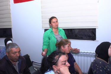 Tovuz Rayon İcra Hakimiyyətinin başçısı Aşağı Öysüzlü  kəndində səyyar qəbul keçirib