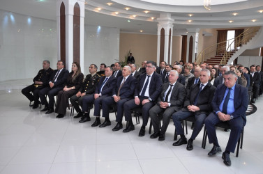 Tovuzda 31 Mart Azərbaycanlıların Soyqırımı günü ilə əlaqədar “Tarixin izi ilə” mövzusunda elmi-praktiki konfrans keçirilib