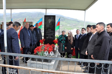 Tovuzda Aprel şəhidi Mirsalam Cəfərovun anım mərasimi keçirilib