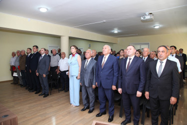 Tovuzda Yeni Azərbaycan Partiyası Tovuz rayon təşkilatının yaradılmasının 33 illiyi qeyd olunub