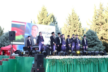 Tovuzda 15 İyun Milli Qurtuluş Gününə həsr olunmuş bayram konserti keçirilib