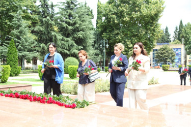 Tovuzda Yeni Azərbaycan Partiyası Tovuz rayon təşkilatının yaradılmasının 33 illiyi qeyd olunub